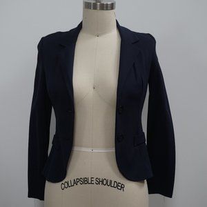 Libero Solid Navy Blazer